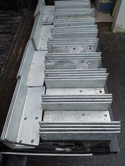 4"x16" Galvinized Metal Angle