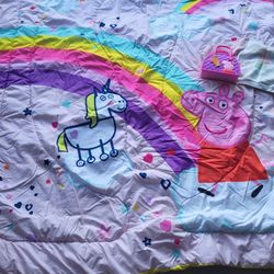 Peppa Pig Twin Comforter Reversible