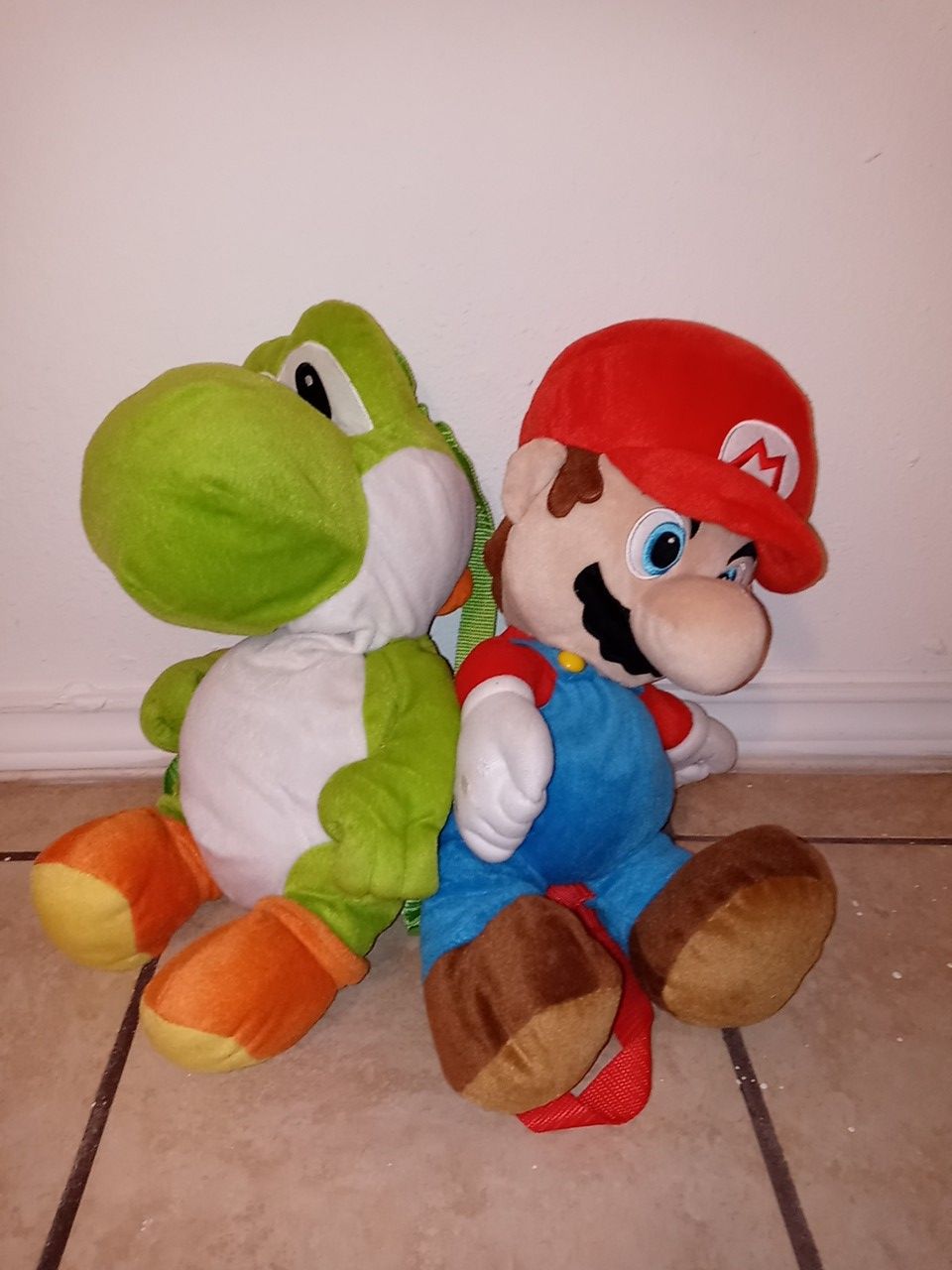 A Mario and Luigi bag