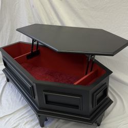 Lift Top Coffin Coffee Table