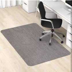 Blvornl Office Chair Mat for Hardwood Floor, 35" x 48" Desk Computer Chair Mat for Hard Wood and Tile Floor, Large Anti-Slip Hard Floor Protector Roll
