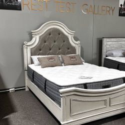 OM• $38 Initial • Brand New Realyn Queen Size Bedroom Set