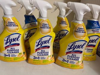 Lysol cleaner 5 for $20