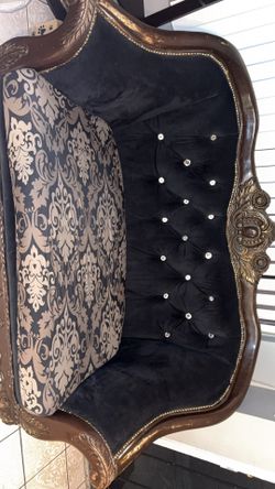 Carved Wood Loveset Set
