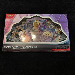 🍭 Pokémon TCG: Mimikyu ex & Alcremie ex Premium Collection Box (Sealed)
