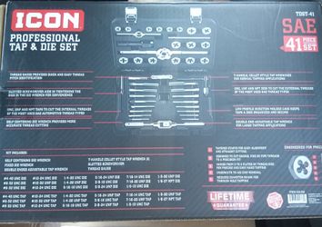Icon professional tap & die set