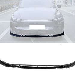 25-26 Tesla Model Y Juniper Front Bumper Lip Gloss Black