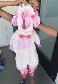 Baby lamb Halloween costume