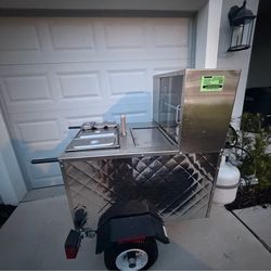 Hot dog cart ( Carrito de hot dog )