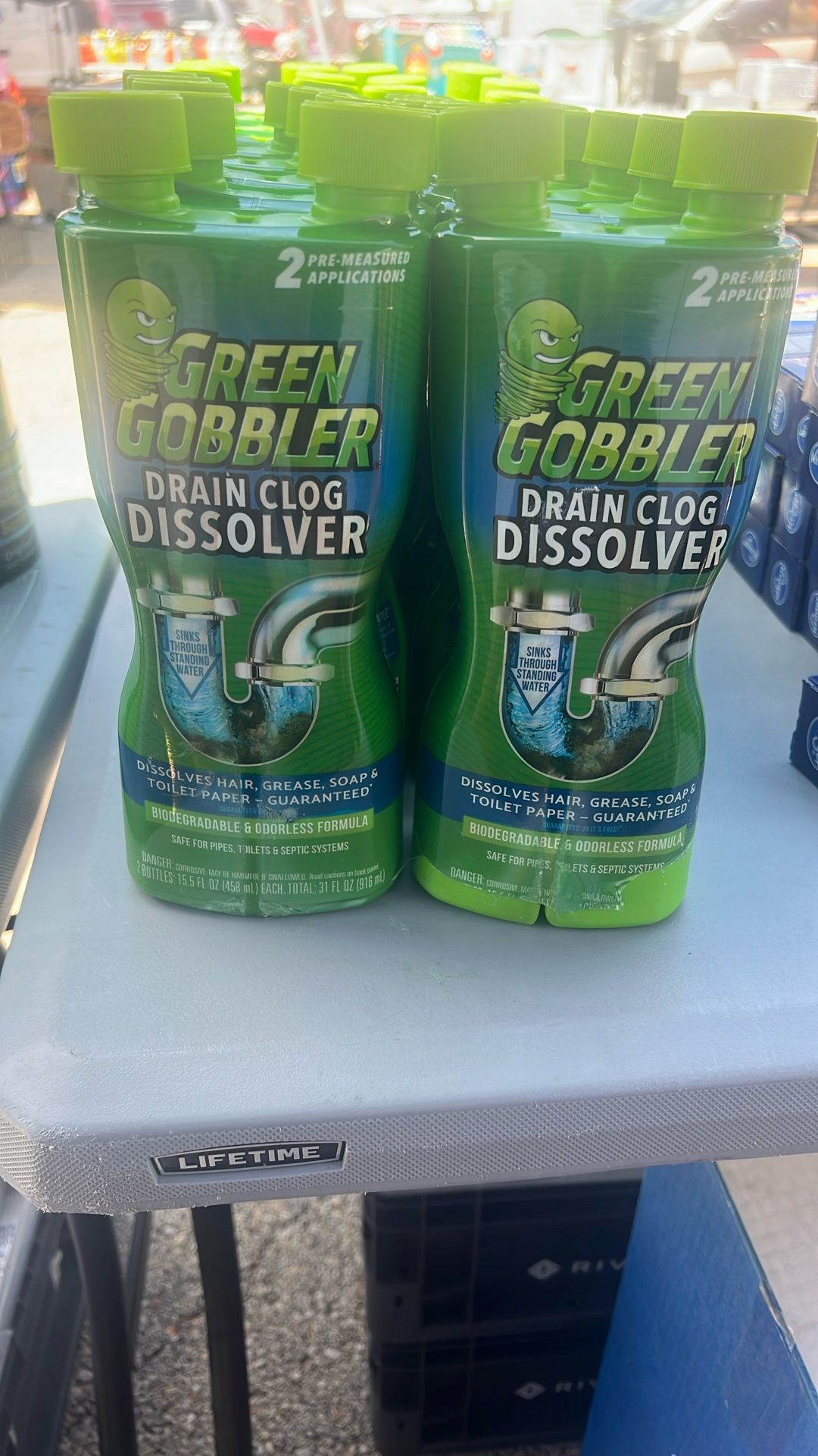 Green Gobbler Drain Clog Dissolver