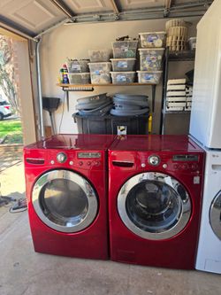 LG Washer And Electric Dryer