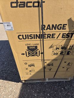 Dacor Transitional 48" Stainless Steel Freestanding Gas Range New