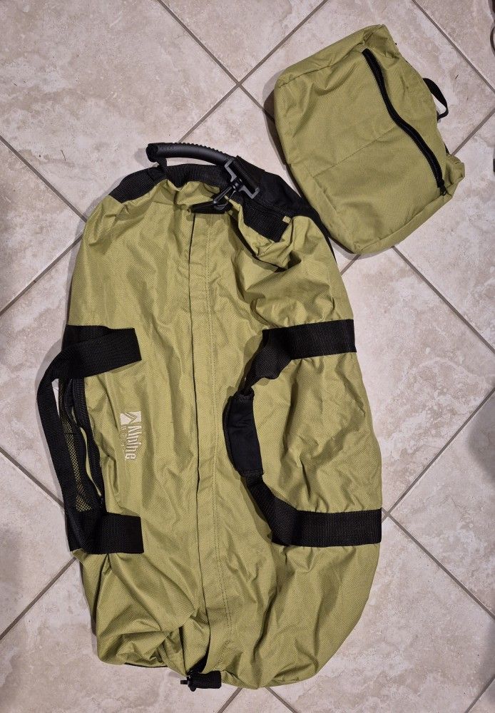 Alpine Design Green Duffle, Approximately 30 Inches