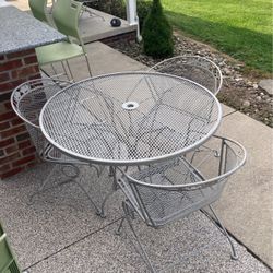 Four piece table set