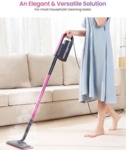 Schenley Steam Mop Cleaner with Detachable Handheld Steamer for Cleaning Hardwood, Laminate Floor, Tiles and Grout, with 14-in-1 Multi-purpose Accesso