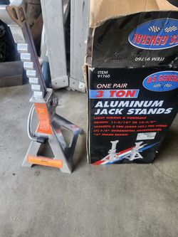 Three ton aluminum jack u s general