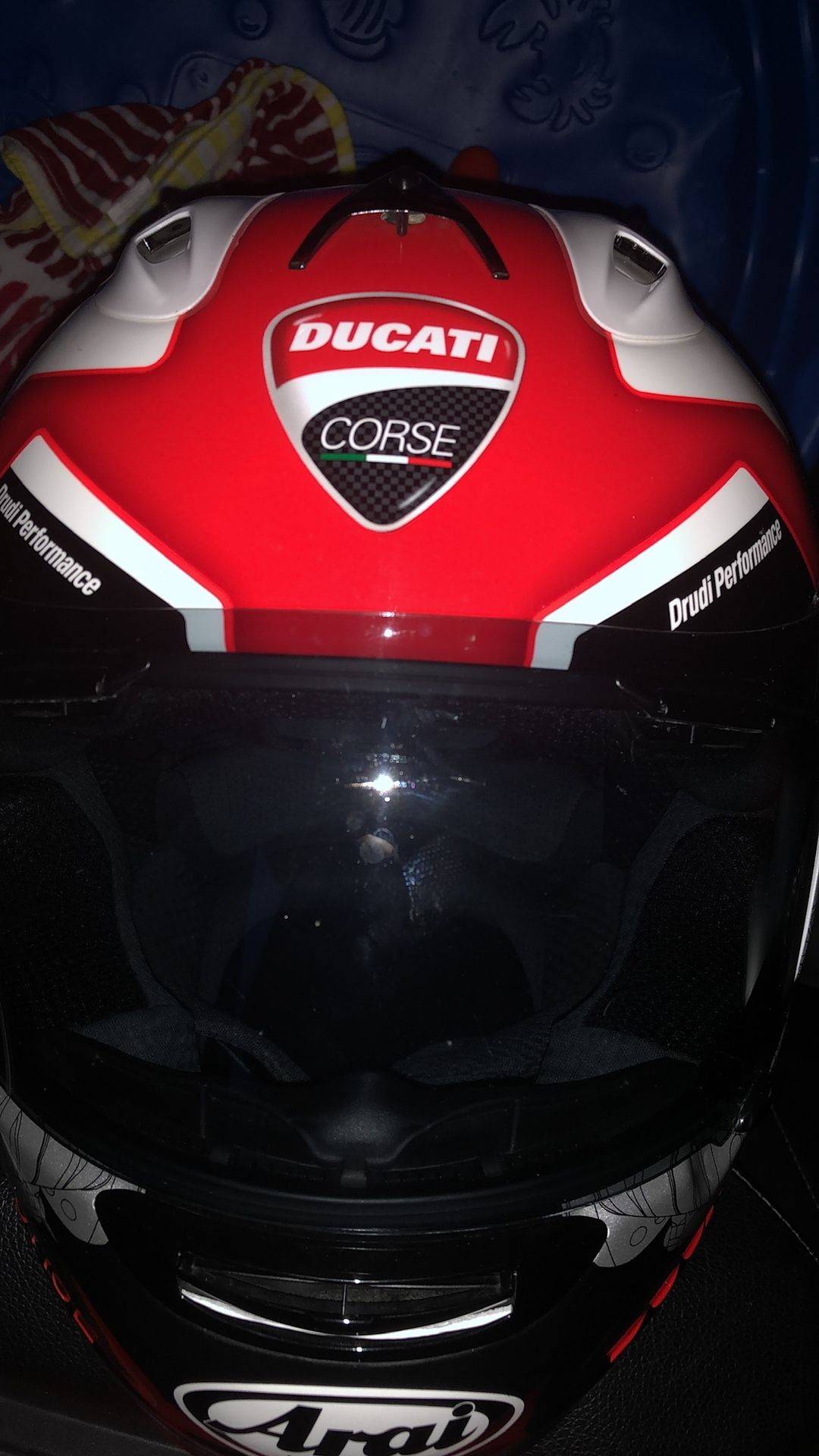 Photo Ducati Motorcycle Full Helmet Sport