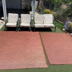 Outdoor Rugs And Seat Cushions 
