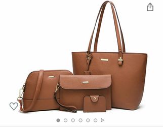 Women Fashion Handbags Tote Bag Shoulder Bag Top Handle Satchel Purse Set 4pcs #1 Best Seller in Women's Hobo Handbags