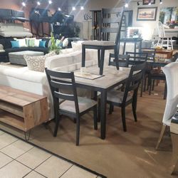 5pc Standard Height Dining Set