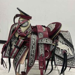 Montura Charra Bordada 
