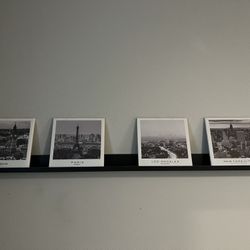 Black And White City Canvas Prints 