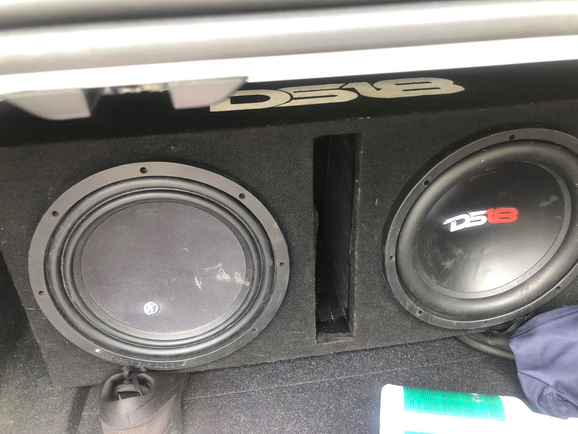 2 12” subs in box