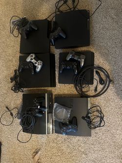 6 PlayStation consoles