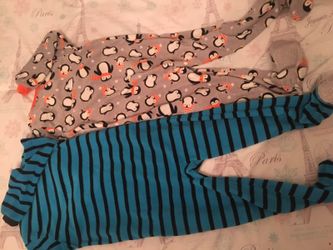 Size 5 flannel onesie