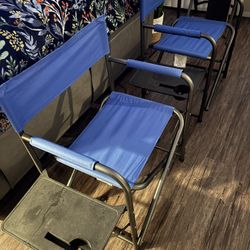 Picnic Folding Chairs $40 For Both 