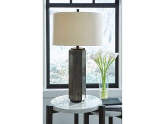 Dirkton Antique Pewter Accent Lamp