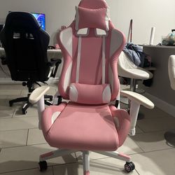 Bunny Pink Gamer Chair