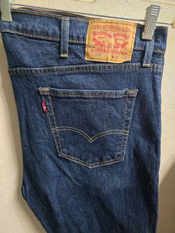 Levi's Mens 42x32 559 Relaxed Straight Jeans