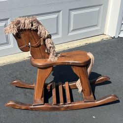Children’s Wood Rocking Horse