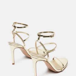 Gold Steve Madden Heels- Size 8