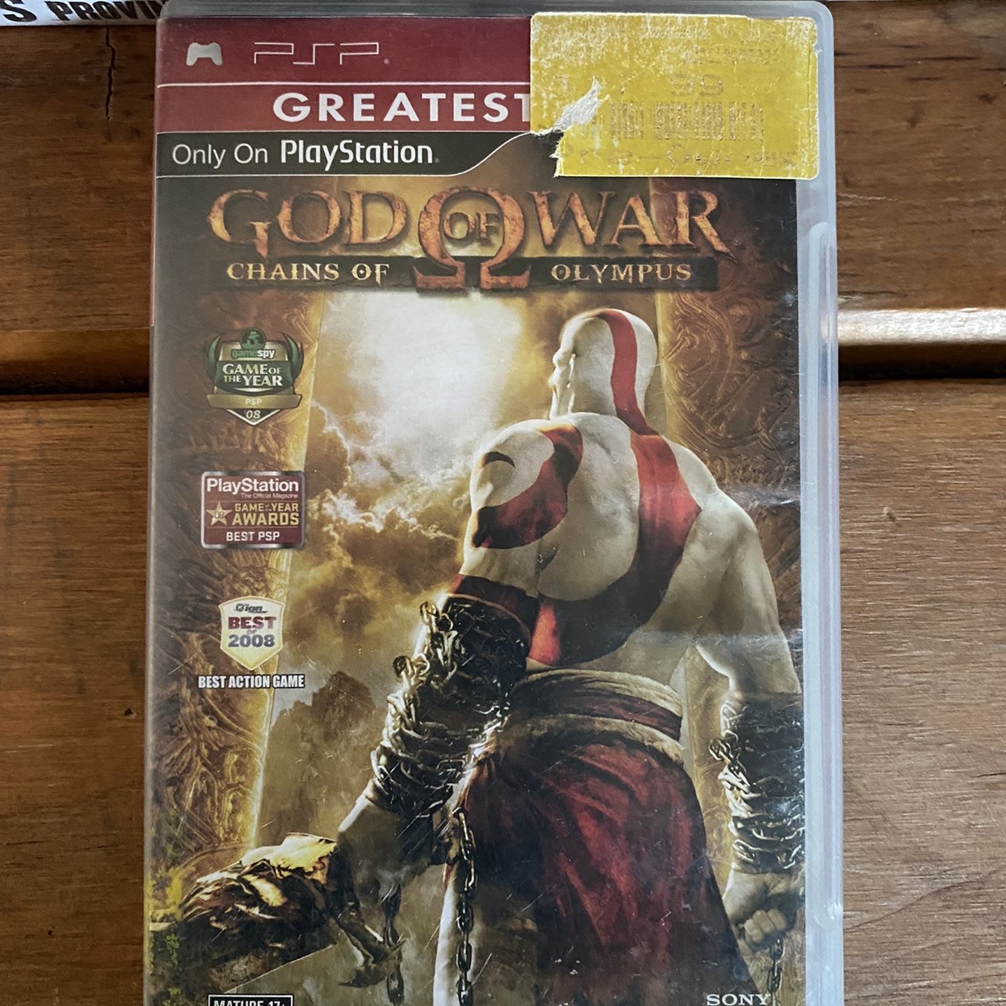 Sony PSP God of War: Chains of Olympus Video Games for sale