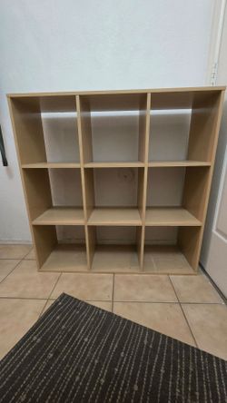 9 cube storage shelf
