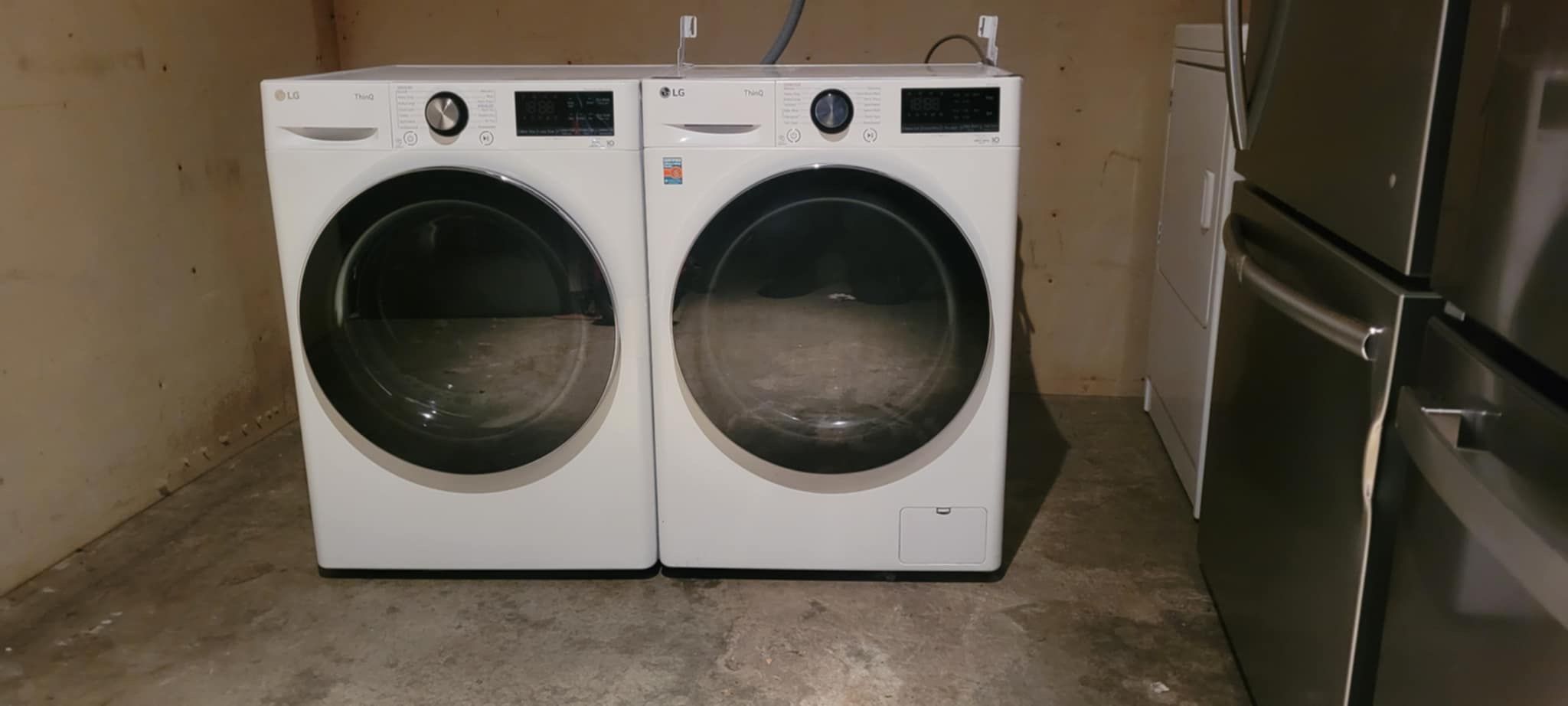 2023 LG washer and ventless dryer 