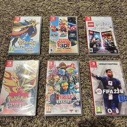 My Nintendo Switch Games. Prices Below in Description!! Shoot Me Offer!