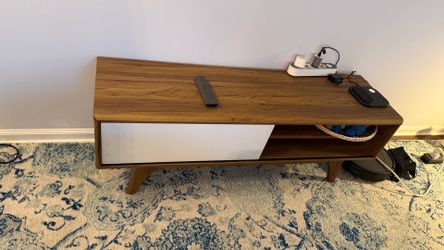 Mid Century TV Stand Media Console