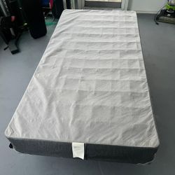 Twin Box spring And Metal Base 