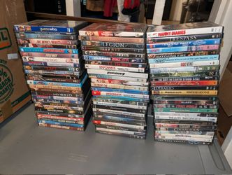 Massive 350+ Movie Lot - 330 DVDs, Blu-rays & 24 Retro VHS Tapes