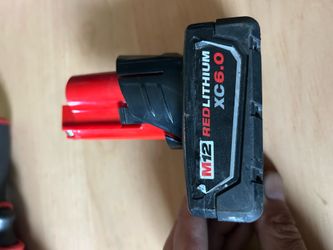 Firm! Milwaukee M12 12V 12-Volt Lithium-Ion XC Extended Capacity Battery Pack 6.0Ah