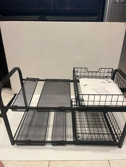 Under sink organizer