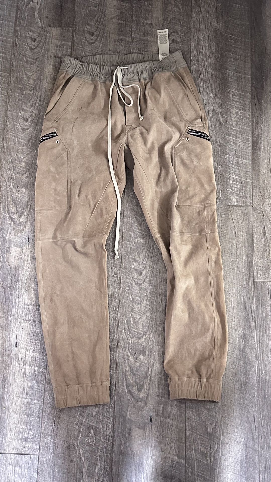 Rick Owens Lamb Skin Jogger Mainline 