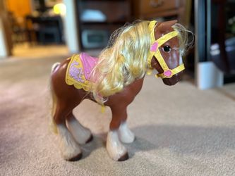 Barbie Horse Toy with Saddle and Bridle-13”