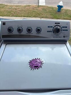Kenmore washer