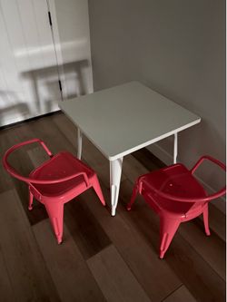 Table and 2 Chairs