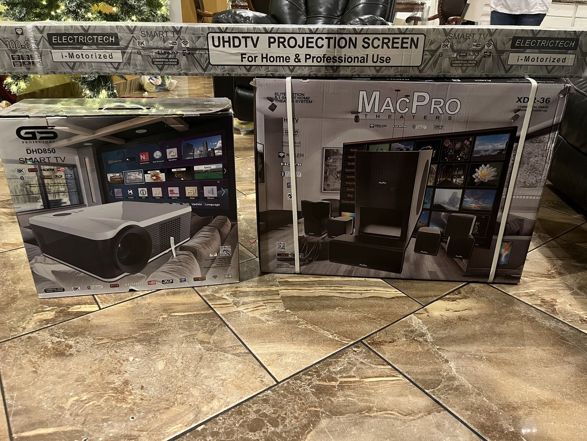 Gs Projector With Theater System 