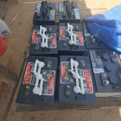 New 6 Volt Us Deep Cycle Batteries 65 Each Exchange